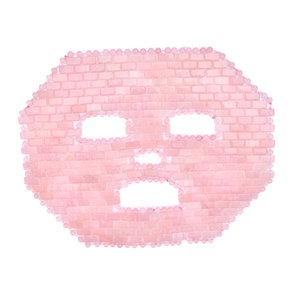 Pha lê làm mát Rose Quartz mặt làm trắng ngủ chăm sóc da mặt nạ trên khuôn mặt để bán tự nhiên tấm nữ mẫu Kích thước chấp nhận - Product Image 4