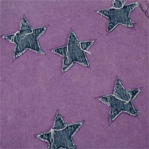 Camiseta de lavado ácido de gran tamaño para hombre de alta calidad, gráfico bordado con apliques personalizados, punto de algodón 100% - Product Image 5