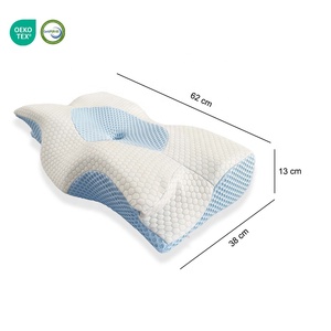 <span class=keywords><strong>Cuscino</strong></span> Cervicale Ergonomico in Memory Foam Personalizzabile con Logo, <span class=keywords><strong>Cuscino</strong></span> Ortopedico Lavorato a Maglia <span class=keywords><strong>per</strong></span> Alleviare il Dolore al Collo, <span class=keywords><strong>per</strong></span> Dormire su Lato, <span class=keywords><strong>Schiena</strong></span> e Stomaco - Product Image 3