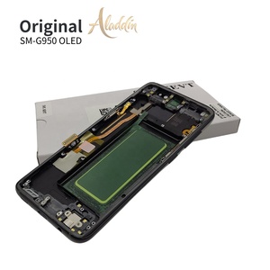 Pièces de rechange originales de téléphone portable G950 Soft OLED LCD pour Samsung Galaxy S8 Edge G950 Mobile Phone LCD Replacement with Frame - Product Image 3