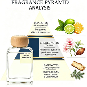 Diffuseur de parfum d'ambiance senteur brise marine du Pacifique, longue durée, pour salon, chambre et salle de bain - Offre spéciale - Product Image 3