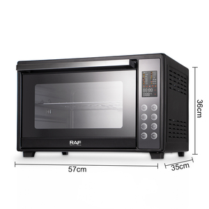 Horno de Sobremesa RAF de 2000W y 48L con Control de Temperatura y Puerta de Vidrio para Hornear en Casa, Mini Horno - Product Image 6