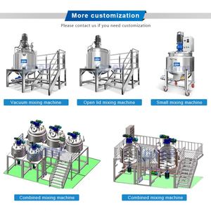 Equipo de Mezcla al Vacío para la Producción de Fertilizantes Solubles en Agua con Aminoácidos, Ácido Fítico y Otros Ingredientes - Product Image 6