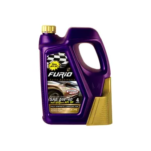 Furio Gasoline Motor Oil Premium Grade Lubricants Engine Oil Best Selling from Thailand