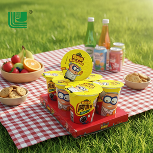 Biscotti a Forma di Dito al Cioccolato e Crema di Fragola Croccanti Certificati Halal Cinesi in Confezione Cup-Box - Product Image 5