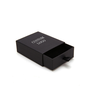 Sinh Thái Thân Thiện Với Biểu Tượng Tùy Chỉnh In Cứng Cứng Nhắc Tái Chế Phong Cách Các Tông Giấy Bao Bì Ngăn Kéo Trượt Hộp Quà Tặng Với Ribbon Xử Lý - Product Image 4