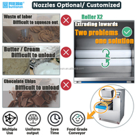 Sunlianzn S400-1 Nouvelle Machine Automatique Multifonctionnelle de Dépose de Biscuits pour Boulangerie, avec Extrusion Servo de Pâte et Coupe-Fil, Moule Personnalisable