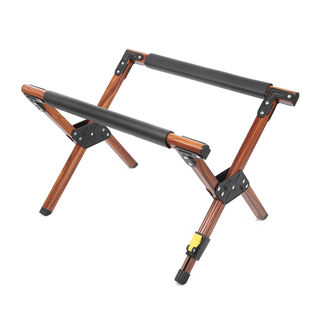 Outdoor Portable Lightweight Aluminum Alloy Ice Box Bracket Cooler Ice Stand Shelf 54x43x36cm 1.109kg for Camping & Picnic