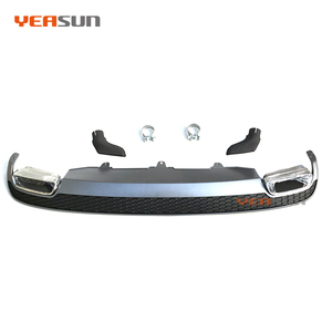 Diffusore posteriore vecchio al nuovo stile W12 di alta qualità con tubi di scarico per <span class=keywords><strong>Audi</strong></span> C7 <span class=keywords><strong>A6</strong></span> 2013 <span class=keywords><strong>2014</strong></span> 2015 normale - Product Image 2
