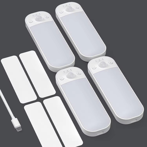 NW/CW/WW Stick on Mini Motion <strong>Sensor</strong> Rechargeable Battery Night <strong>Light</strong> for Kids Nursery Bedroom Stairs Smart <strong>Indoor</strong> <strong>Sensor</strong> <strong>Light</strong> - Product Image 6