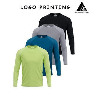 T-shirts de bain légers à manches courtes pour hommes, protection solaire UPF 50+ anti-UV, séchage rapide – Offre spéciale usine - Product Image 5