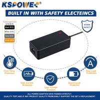 Chargeur UL CUL CE KC KCC GS SAA RCM CB FCC PSE personnalisé 8.4V 12.6V 16.8V 21V 25.2V 29.4V 33.6V 37.8V pour batterie Li-ion 40W-65W