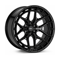 Jantes Roc Custom Gloss Black 20X9 20X9.5 Off Road Monoblock HFX-1 6X139.7 Forgées pour Tesla Cybertruck