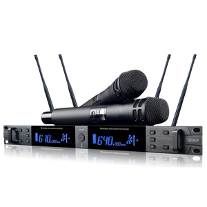 Hệ Thống Micro Không Dây QLXD KSM8 Màn Hình Lớn LED Kỹ Thuật Số Âm Thanh Cầm Tay 200 Kênh 2 Biểu Diễn Trên Sân Khấu - Product Image 1