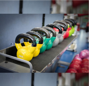 China Hot Sale Cast Iron Kettle Bell Neoprene Vinyl Cover <strong>10kg</strong> Rubber <strong>Kettlebell</strong> - Product Image 4