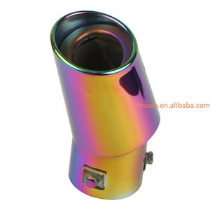 Precio de fábrica, silenciador de escape para motocicleta, punta de tubo de escape modificado para coche, Turbo Tuning Sound, escape silencioso, accesorios decorativos - Product Image 4