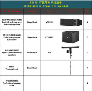 Système de haut-parleurs en ligne active - Audio professionnel haute puissance pour les grands événements/spectacles en plein air/sonorisation de scène - Product Image 4