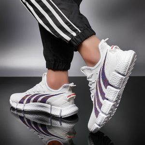 Venda quente quatro estações sapatos masculinos amarrar leve esportes sapatos homens sapatos casuais ao ar livre - Product Image 6