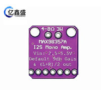 Module amplificateur audio I2S MAX98357 sans filtre, amplification de classe D, compatible avec ESP32 et Raspberry Pi, Chine