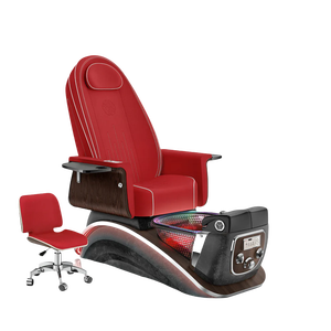 เก้าอี้ทำเล็บเท้าแบบออสเตรเลียสีดำหรูหราสปาเท้าเก้าอี้ทำเล็บเท้าแบบไม่ต้องต่อท่อ - Product Image 2