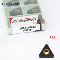 PROSPECR TNMA TNMA160408 / 160412 K5115 Machine-outil CNC pièces de tournage machines plaquettes en carbure lame en fonte pour outil de tour