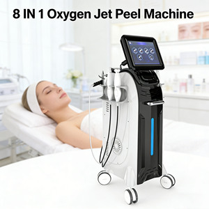 เครื่องไฮดราออกซิเจน 8 in 1 ยอดนิยมสำหรับกำจัดสิวเสี้ยน ปรับสีผิวให้สม่ำเสมอ และช่วยให้ผิวขาวกระจ่างใส - Product Image 1