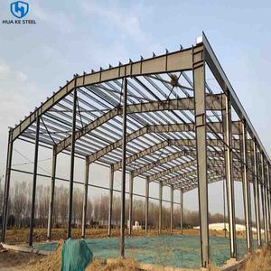 Entrepôt/<span class=keywords><strong>Garage</strong></span> préfabriqué à faible coût en structure acier industrielle, acier au <span class=keywords><strong>carbone</strong></span> Q355, panneaux sandwich en acier conformes à la norme EN, galvanisation à chaud - Product Image 5