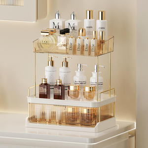 Organizador de maquillaje para tocador de baño de encimera con cajones Cosméticos para el cuidado de la piel y joyería Organizadores de baño Almacenamiento - Product Image 6