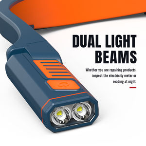 2025 vente chaude en gros personnalisé cou lumière Rechargeable Protection des yeux Flexible LED livre lampe de lecture - Product Image 5