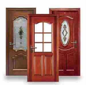 SUNZION Nouvelle conception de porte intérieure en verre composite en bois massif pour bureau, villa, hôtel, maison, chambre à coucher, salle de bain - Product Image 2