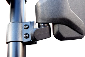 7.2" de hauteur côté miroir à Côté Conducteur et Passager pour UTV 1.6 ''-2 ''rouleau Barre de <span class=keywords><strong>Cage</strong></span> Rompre w/Bras Réglable - Product Image 4