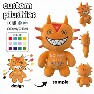 Jouets en peluche personnalisés OEM/ODM, Poupées, Poussin à ventre tacheté doux, Décoration sur le thème de la ferme, Cinnamoroll, Stitch, Licorne en peluche, Porte-clés en peluche, Vente en gros - Product Image 3