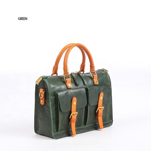 College Modische Koffer Sling Crossbody-Tasche Luxus 2024 Echtes Leder Herren Damen Messenger-Taschen für Herren und Damen - Product Image 1