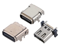 Conector USB tipo C hembra, cable USB 3,1 de 24P, enchufe tipo C, SMT Molex, potencia de carga rápida, gran oferta en India VNM