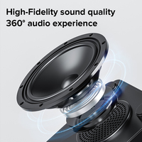Enceinte Bluetooth sans fil portable rétro multifonctionnelle avec son stéréo et prise en charge de carte TF, mini enceinte audio en gros