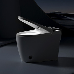 Роскошная сантехника для ванной комнаты WC Commode автоматический открытый Электрический сенсорный датчик для ног умные туалеты для биде - Product Image 3