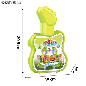Mercado <span class=keywords><strong>de</strong></span> comestibles Stand Juguetes Supermercado Compras Escáner Pretender jugar con frutas Verduras <span class=keywords><strong>Caja</strong></span> <span class=keywords><strong>registradora</strong></span> barata Juego Niños - Product Image 6