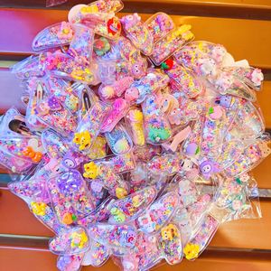 Forcine per capelli per bambini di vendita calda Mini clip con artiglio in resina di piccole dimensioni con stili misti disegni casuali accessori per capelli per bambini - Product Image 6