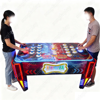 Machine de jeu d'arcade Naughty Beans Hit Hammer, jeu interactif de frappe au marteau, défi de réflexes et de vitesse, jeu en métal pour intérieur/extérieur