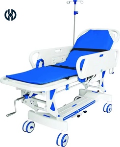 Medisch-klinische transportwagen met wielen, transportbrancard voor de afdeling spoedgevallen van het ziekenhuis - Product Image 2