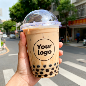 Custom LOGO Printed High Quality 16oz 20oz 32oz 12oz Clear Disposable <b>Cup</b> Coffee PET <b>Plastic</b> <b>Drinking</b> <b>Cups</b> with Lids and Straws - Product Image 4