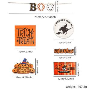 Produits en bois créatifs pour la maison nouvelle décoration de plateau en couches d'Halloween pour les fournitures de fête prix d'usine de bureau - Product Image 6