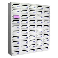 Boîte aux lettres américaine Locker Verrouillable Small Box Letter Post Service Metal Mailbox For Office Post