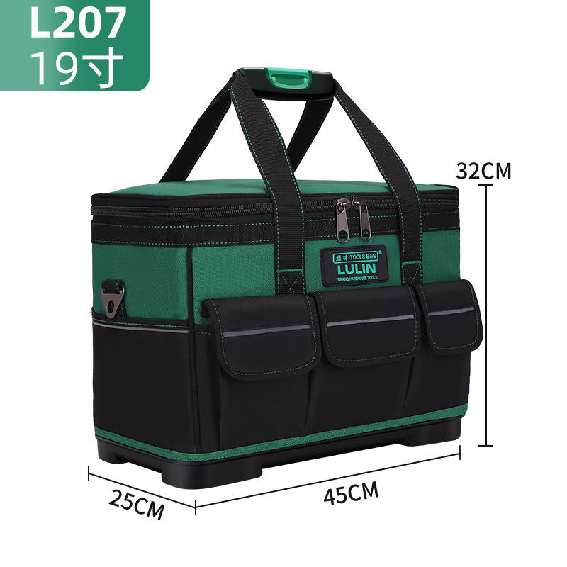 l207 19 นิ้ว - 45*25*32 - สีดำ, สีเขียว - 15 ลิตร - 50 กก.