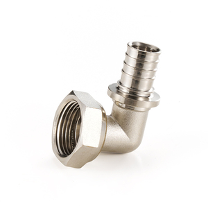 Conector Giratorio Deslizante de Latón <span class=keywords><strong>con</strong></span> Rosca Hembra en Forma de Codo para Tubería PEX, Conector Giratorio Deslizante para Calefacción por Suelo Radiante - Product Image 6