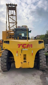 <b>Used</b> Vigoshop TCM FD250 25 Ton Diesel Powered 4WD <b>Pallet</b> Truck Three Stage Mast Fork Dimensions Warehouse Material Handling - Product Image 6