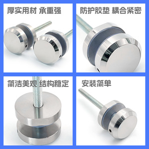 Stainless Steel Advertising Nails 38mm 50mm Mirror Finish Decorative Fastening Screws For Billboards Mirrors - Product Image 4