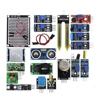 Kit de capteurs 16-en-1 : Super kits de démarrage pour projets Arduino UNO R3 Mega2560 Mega328 et Raspberry Pi 3 2 Modèle B K62