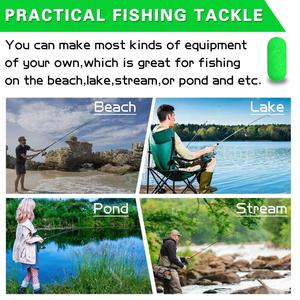 10 pièces <span class=keywords><strong>flotteur</strong></span> de pêche en mousse bouées de pêche à la mouche Pompano Rig flotteurs Bobbers pour <span class=keywords><strong>truite</strong></span> poisson-chat doré accessoires de pêche - Product Image 5
