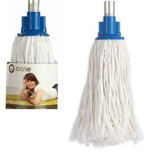 Testina per Scopa in Cotone Cisne Extra Bianca 295g Misura 11 Strumento per la Pulizia - Product Image 1